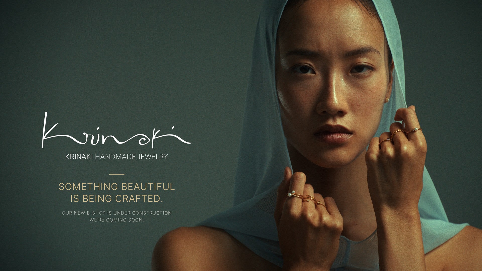 Krinaki Handmade Jewelry - Something beautiful is being crafted. Our new e-shop is under construction, we're coming soon.